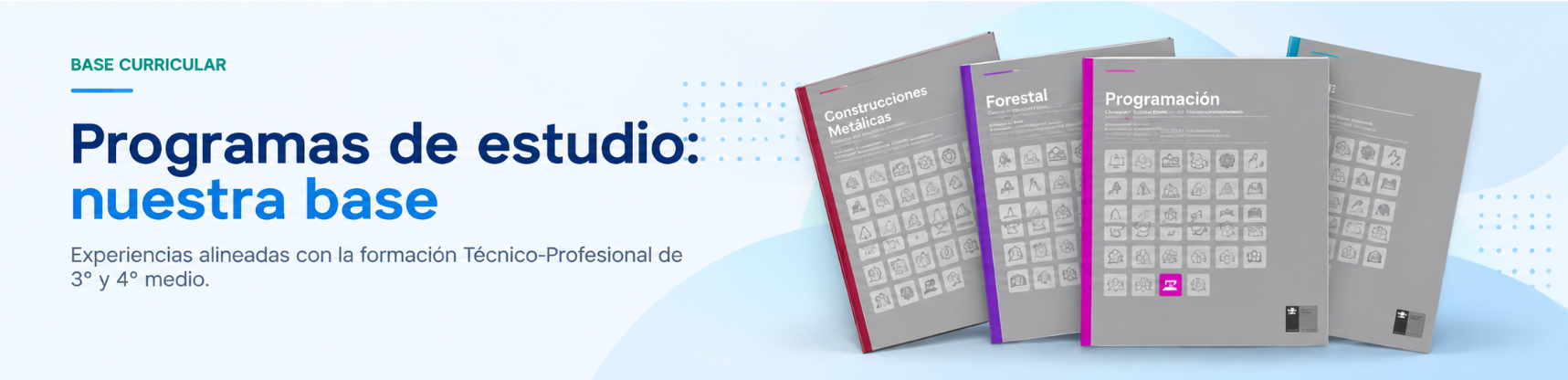 Programas de estudio MINEDUC: Construcciones Metálicas, Forestal, Programación y Gráfica